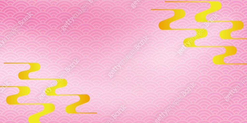 Blue sea wave pattern. Pink Spring Background Illustration. 이미지 ...