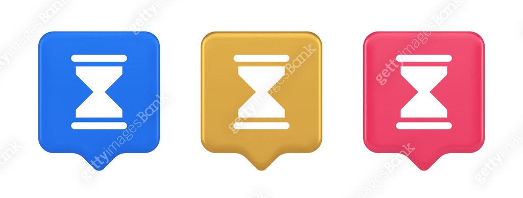 Hourglass sand watch time measurement button countdown minute hour ...