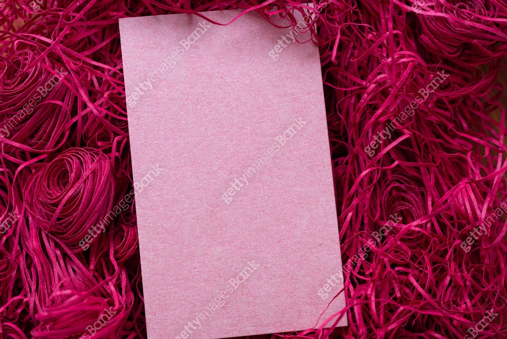 pink message card 이미지 (1820090111) - 게티이미지뱅크
