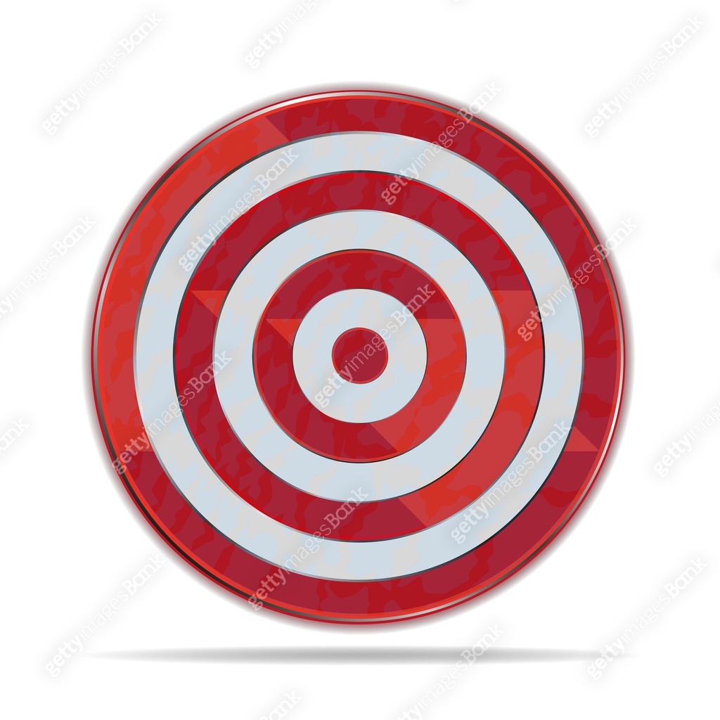 abstract target vector. White background. 이미지 (1825148147) 일러스트, 무료 ...