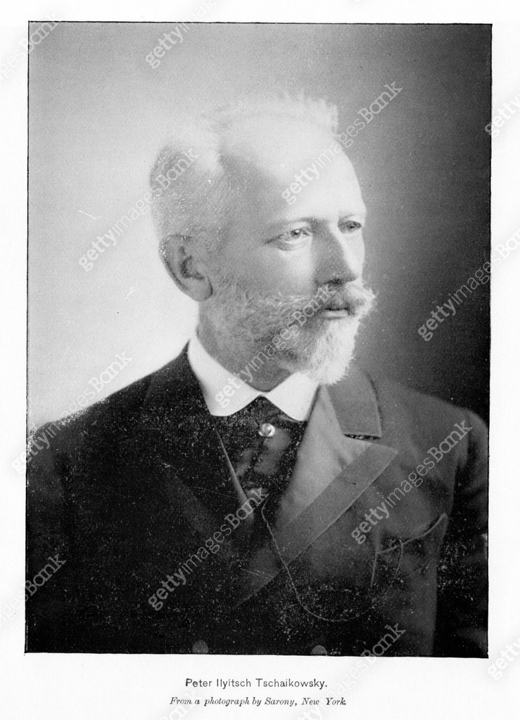Pyotr Ilyich Tchaikovsky Photo Portrait. Russian Compose,r, Music ...