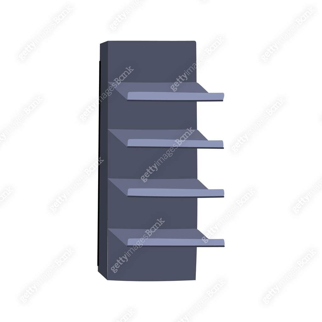 mockup magazine rack cartoon vector illustration 이미지 (2111836199) 일러스트 ...