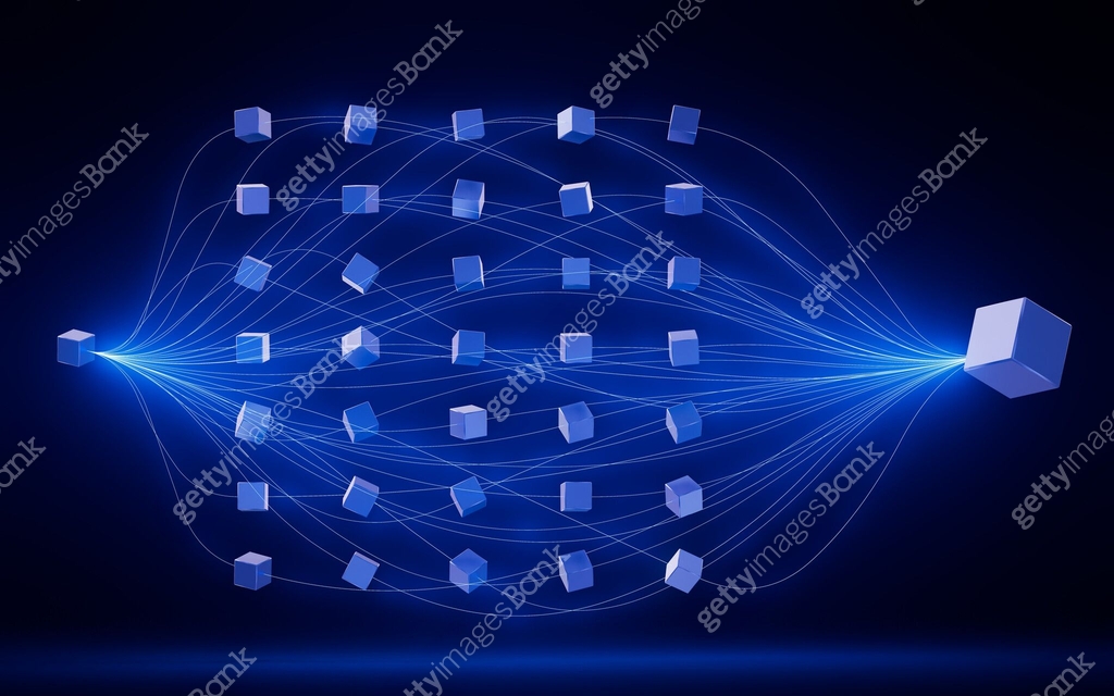 Machine Learning Nodes Animation Neural Network Nodes Deep Learning Artificial Intelligence Machine ...