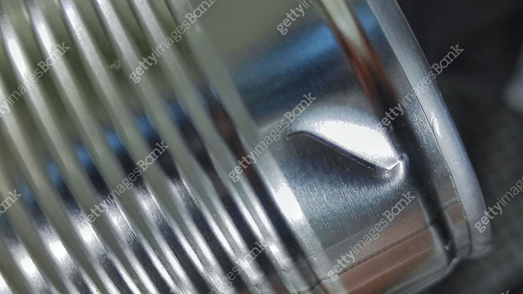 Scratch and dent defect on the can which can cause leakage of the ...