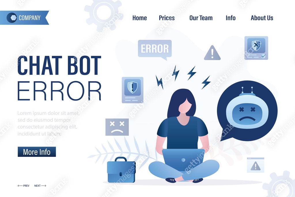 Sad woman user communicates with voice assistant or chat bot ...