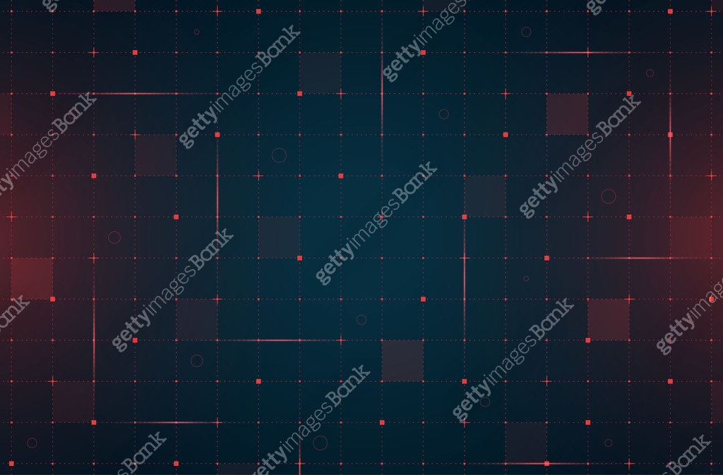 VR HUD futuristic interface grid. Digital UI screen mesh pattern. GUI ...