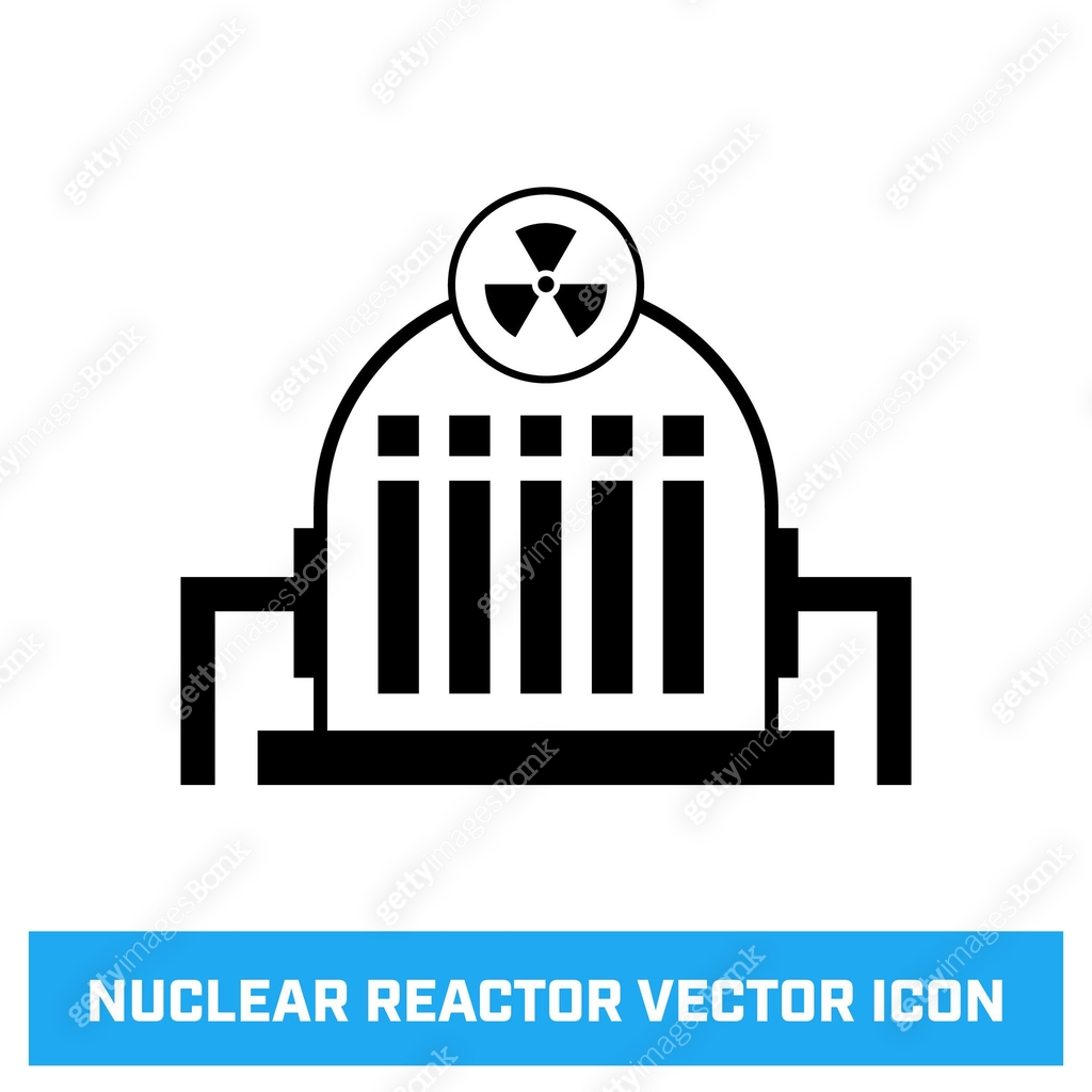 Nuclear Reactor vector icon. Reactor Rods icon. 이미지 (2154596750) 일러스트 ...