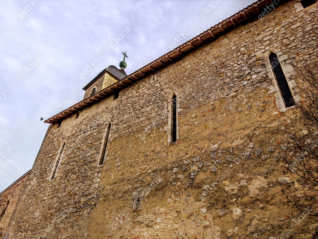 Architectural detail from medieval church Saint Mary Magdalene in ...