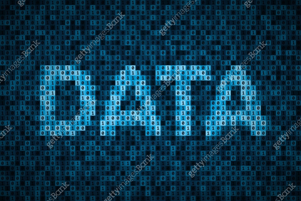 DATA inscription over binary code made from 0 and 1 symbols 이미지 ...