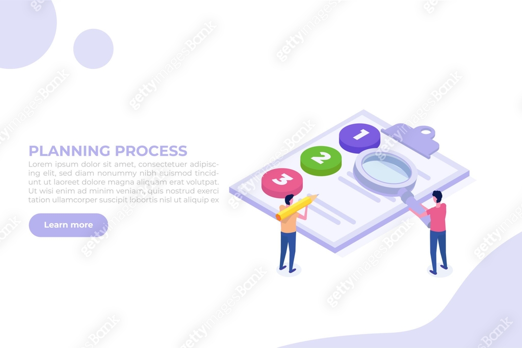 Process Present Business outline to step by step, planning process, present workflow ...