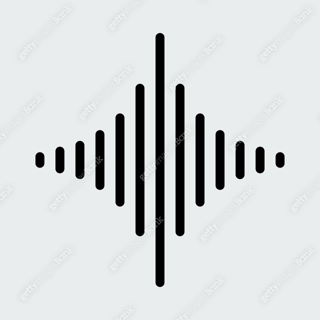 Sound wave icon with editable line design 이미지 (2172831599) 일러스트, 무료 ...