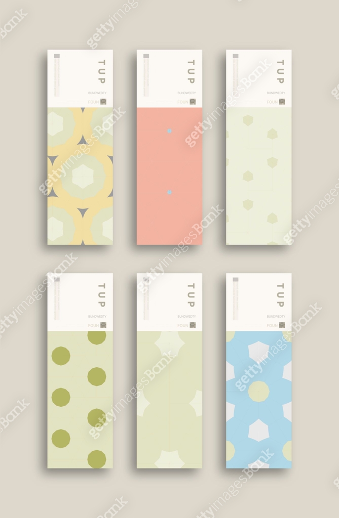 abstract line with geometric pattern product label design template ...