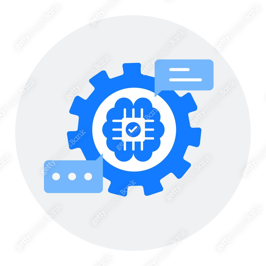 AI_Workflow_Optimization.eps Icon Design. Representing AI Error ...