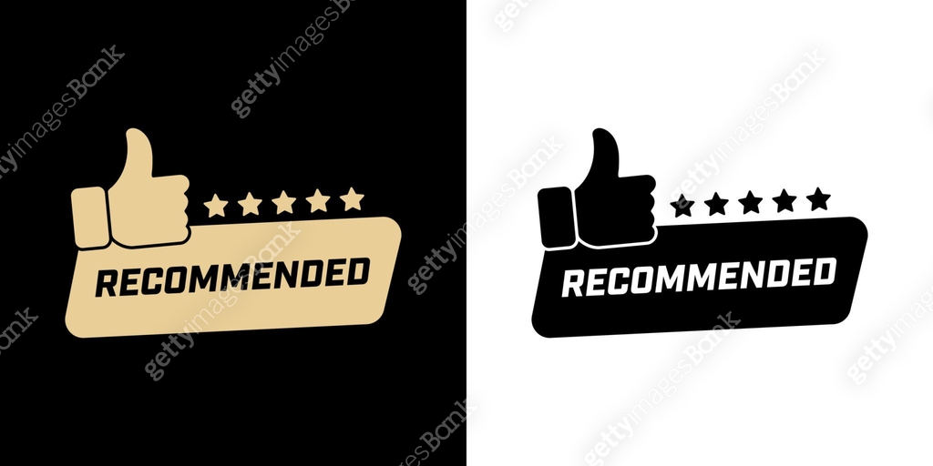 Recommended - vector golden sticker for product labeling. 이미지 ...