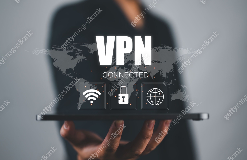 VPN Virtual private network concept. Internet security, encrypted ...