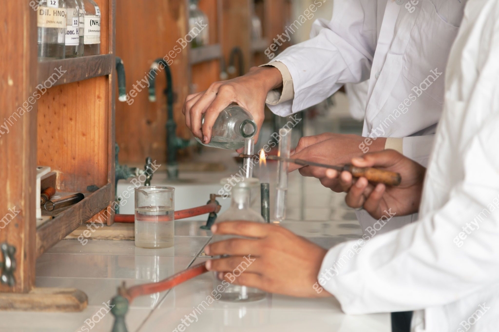 Practical Experiments Students engaged in practical experiments in the school's practical lab ...
