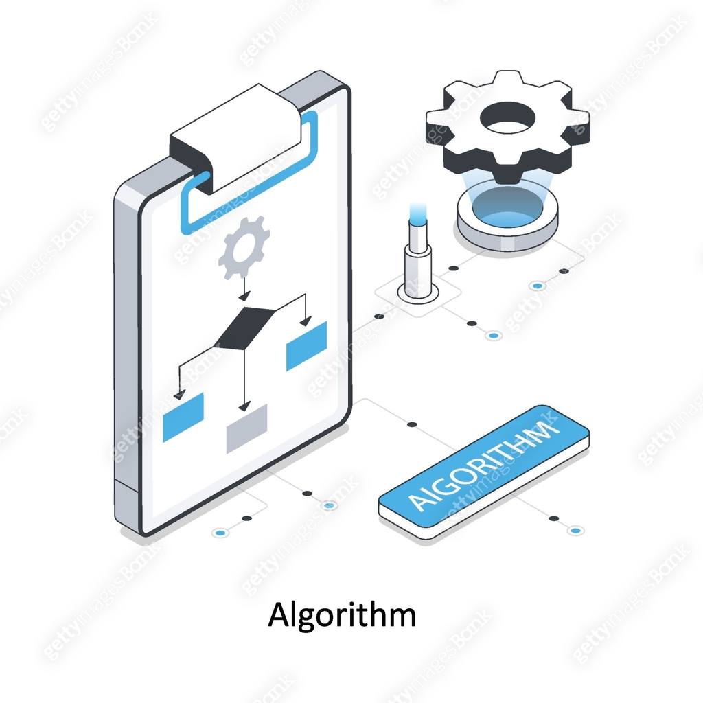 Algorithm isometric stock illustration. EPS File stock illustration 이미지 ...