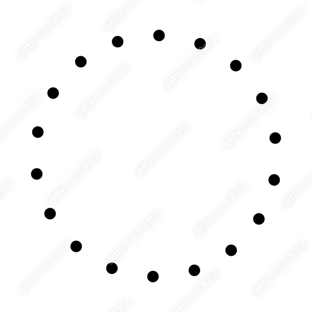 Loading Dots Vector Loading icon. Circle dot pattern. Animated progress symbol. Vector ...