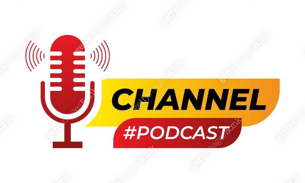 Podcast channel logo. Broadcast sign. Podcast radio logo icon. Vector ...