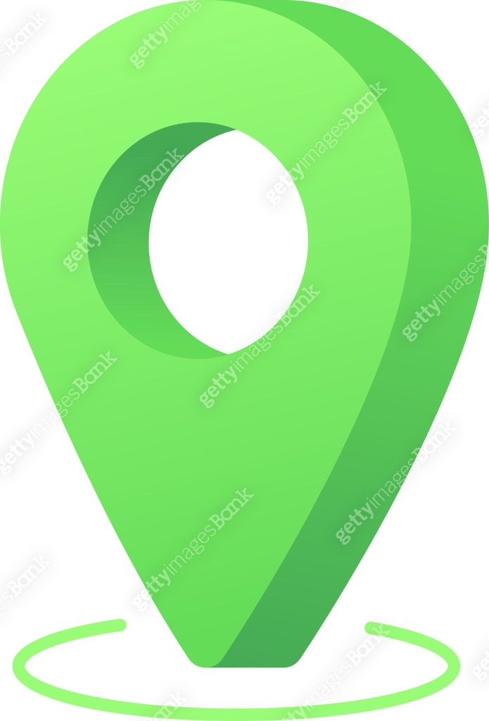Light green Pin Map Marker Location emoji icon 이미지 (2184853968) 일러스트 ...