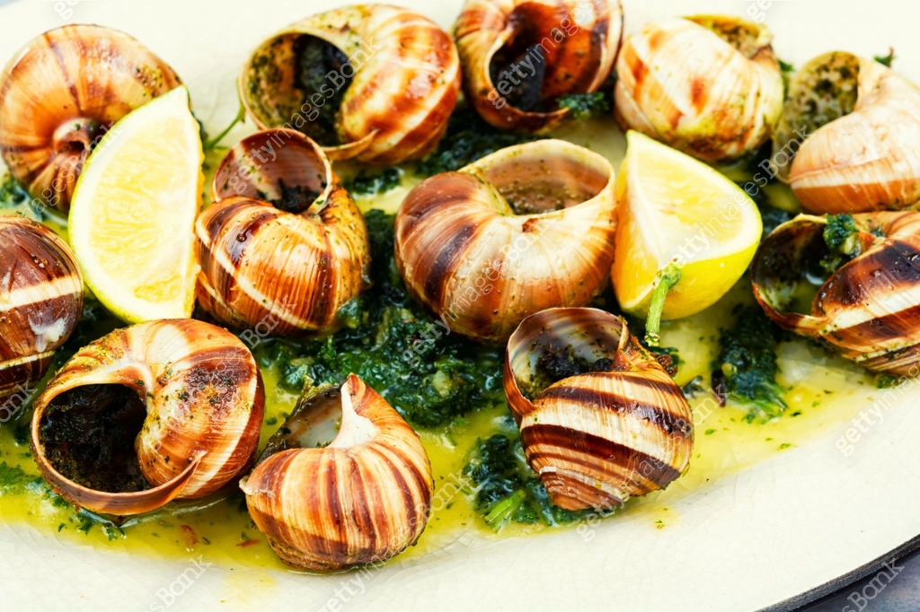 Cooked Snails Without Shell Cooked snails, escargots 이미지 (2184705760) - 게티이미지뱅크